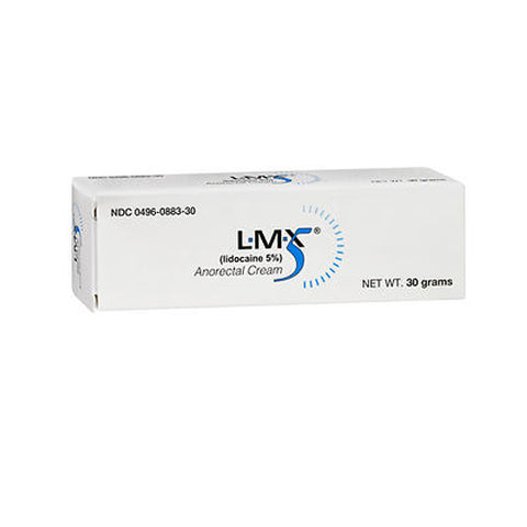 Lmx, 5% Topical Anorectal Cream Relives Minor Pains, 30 gm