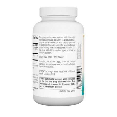 Source Naturals, Epicor with Vitamin D-3, 500 mg, 120 caps