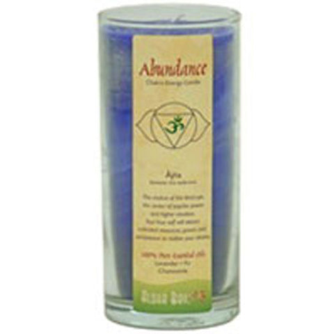 Aloha Bay, Chakra Energy Votive Candle, Abundance 2 oz(case of 12)