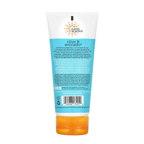 Earth Science, Olive and Avocado Deep Conditioning Shampoo, 6 OZ