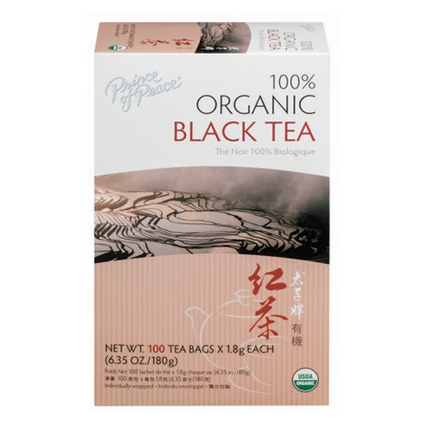 Prince Of Peace, Organic Black Tea, 100 Bags