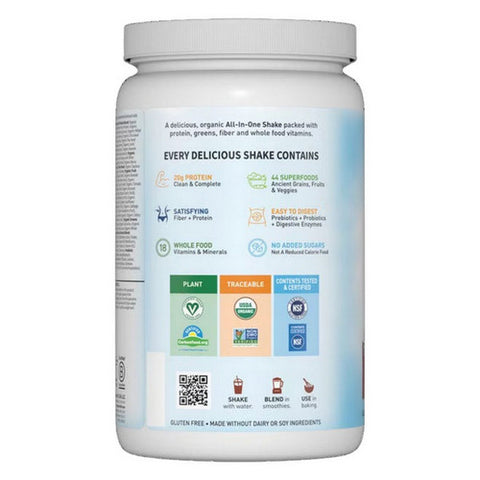 Garden of Life, RAW Organic Meal Powder Vanilla Spiced Chai, 1115g Powder