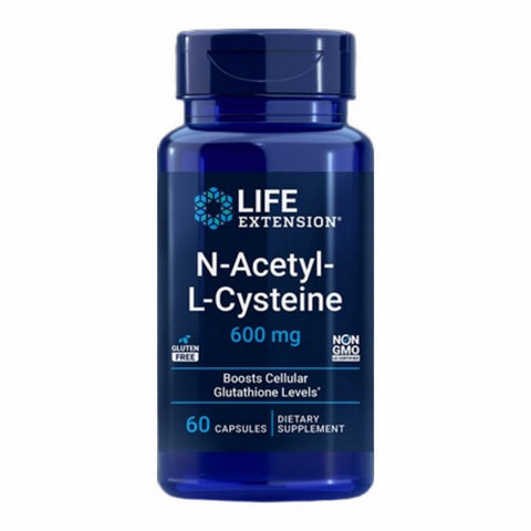 Life Extension, N-Acetyl-L-Cysteine, 600 mg, 60 Vcaps
