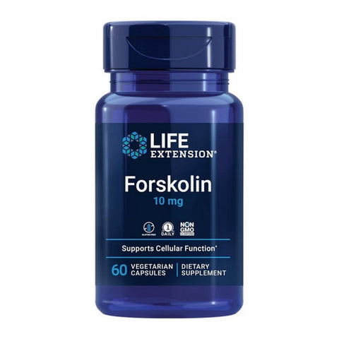 Life Extension, Forskolin, 10 mg, 60 Vcaps