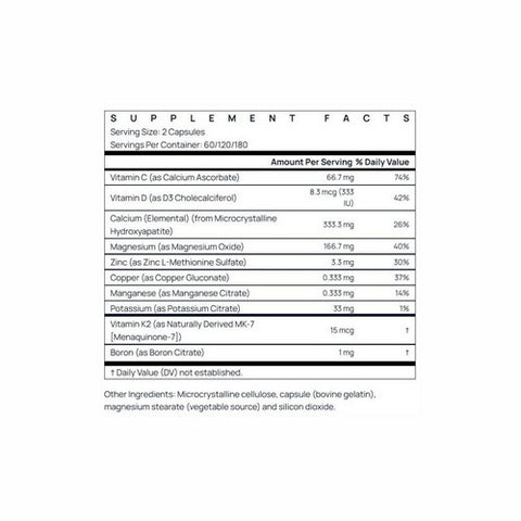 Jarrow Formulas, Bone-Up, 120 Caps