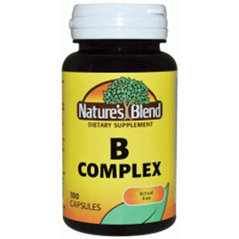 Nature's Blend, B Complex Capsules, 100 Caps