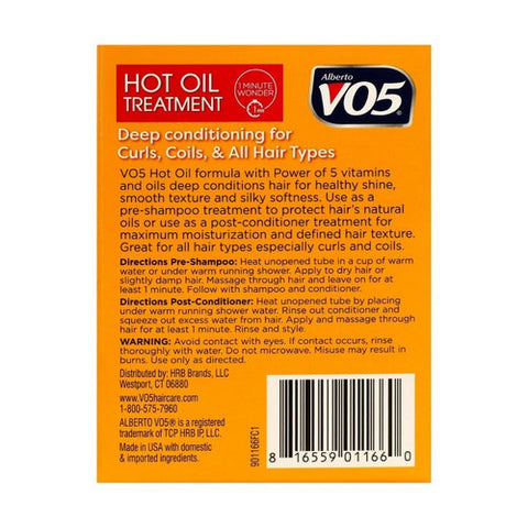 Vo5, Hot Oil Therapy Moisturizing Treatment, 1 Oz