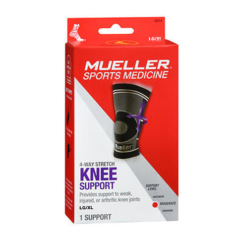 Mueller Sport Care, 4-Way Knee Support, Large 1 each