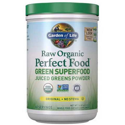 Garden of Life, Perfect Food Raw Organic Powder, 14.60 Oz