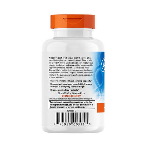 Doctors Best, Natural Vision Enhancers, 60 SoftGels