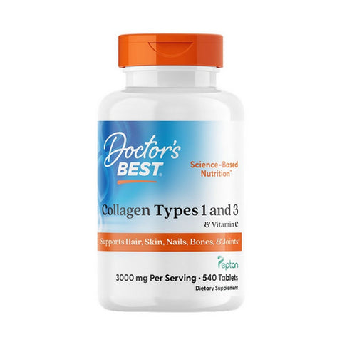 Doctors Best, Collagen Types 1 & 3, 540 Tabs