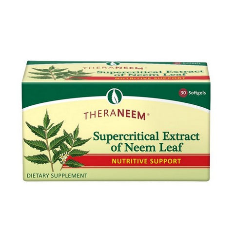 TheraNeem Naturals, Naturals Supercritical Extract Of Neem Leaf, Fragrance Free 30 ct