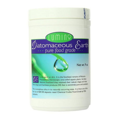 Lumino, Pure Food Grade Diatomaceous Earth, 9 Oz
