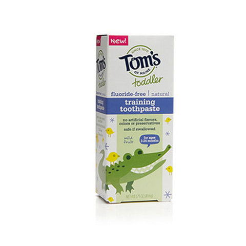 Tom's Of Maine, Toddler Training Toothpaste, Mild Fruit, 1.75 Oz