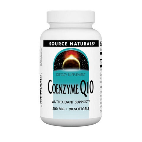 Source Naturals, Coenzyme Q10, 200 MG, 90 Softgels
