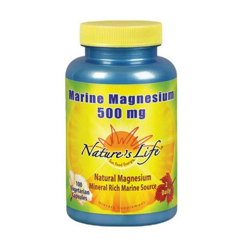 Nature's Life, Marine Magnesium, 100 Vcaps