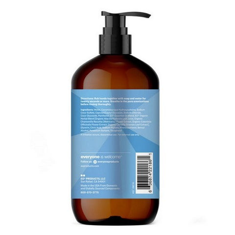 EO Products, Hand Soap Holiday Scent Winter Mint, 12.75