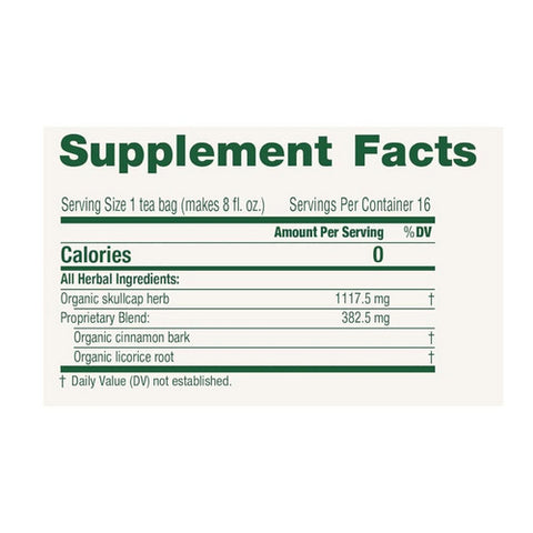 Traditional Medicinals, Organic Stress Ease Tension Relief Lemon Verbena Mint, 16 Count