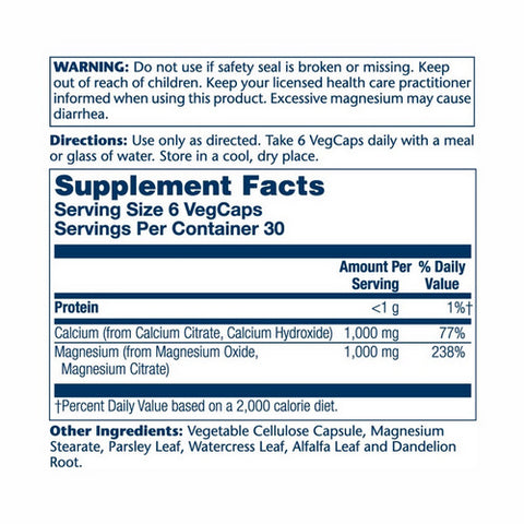 Solaray, Calcium And Magnesium Citrate, 180 Vegetarian Capsules