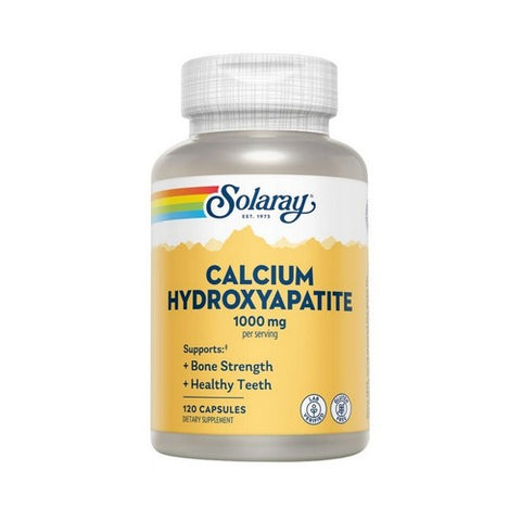 Solaray, Calcium Hydroxyapatite, 1,000 mg, 120 Caps