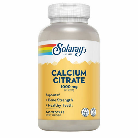 Solaray, Calcium Citrate, 240 Caps