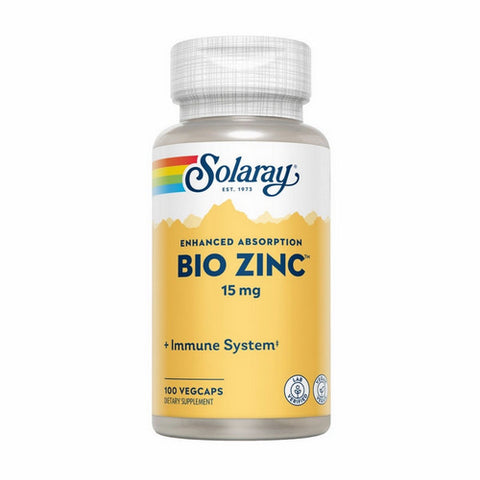 Solaray, Bio Zinc, 100 Caps