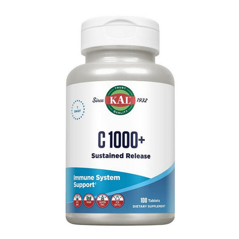 Kal, C 1000+ Sustained Release, 100 Tabs