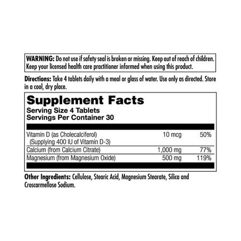 Kal, Cal-Citrate+, 120 Tabs