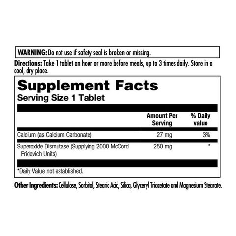 Kal, S.O.D. 2000, 100 Tabs