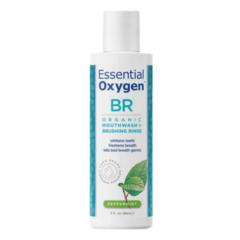 Essential Oxygen, Brushing Rinse, Peppermint 3 oz