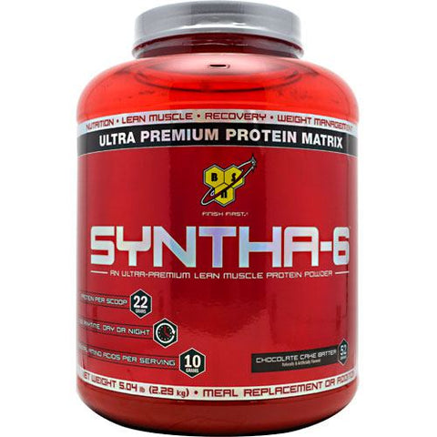 BSN Inc., Syntha-6, Chocolate Cake Batter 5 lbs
