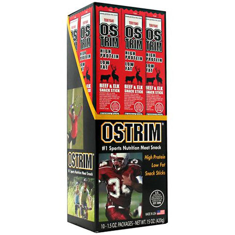 Ostrim Natural, BEEF/ELK STICK, Teriyaki 10 / 1.5 oz