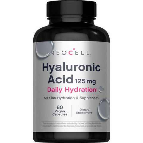 Neocell Laboratories, Hyaluronic Acid 125 mg, 60 Caps
