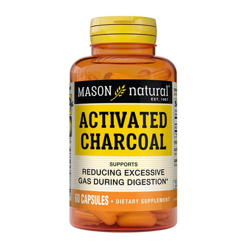 Mason, Activated Vegetable Charcoal, 60 Caps