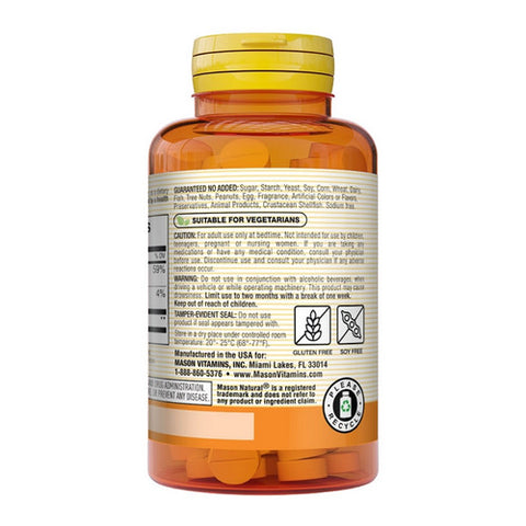 Mason, Extra Strength Melatonin, 5 mg, 60 Tabs