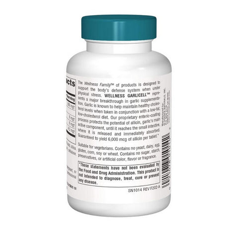 Source Naturals, Wellness GarliCell, 6,000 mcg Allicin, 90 Tabs