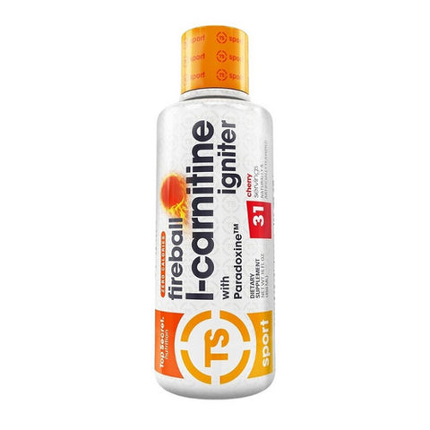 Top Secret Nutrition, Fireball L-Carnitine Igniter, Cherry 16 Oz