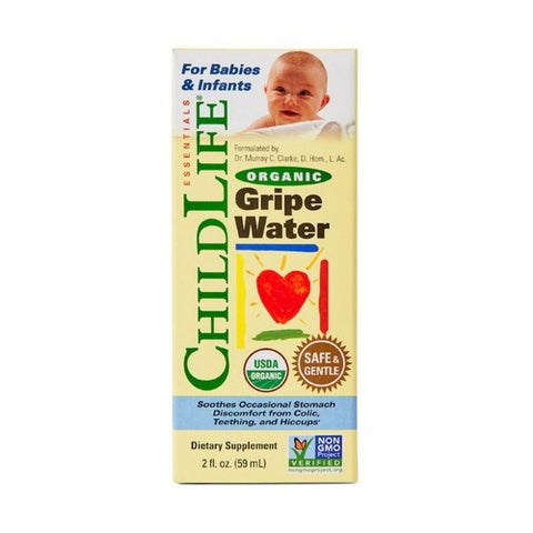 Child Life Essentials, Organic Gripe Water, 2 Oz