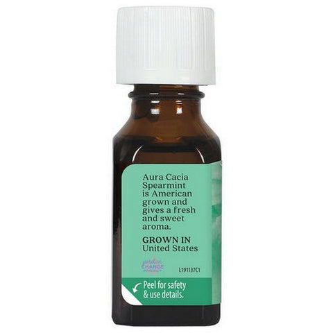 Aura Cacia, Essential Oil Spearmint, (mentha spicata) 0.5 Fl Oz