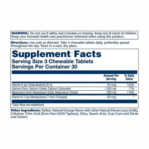 Solaray, Cal-Mag Citrate, 90 Chews