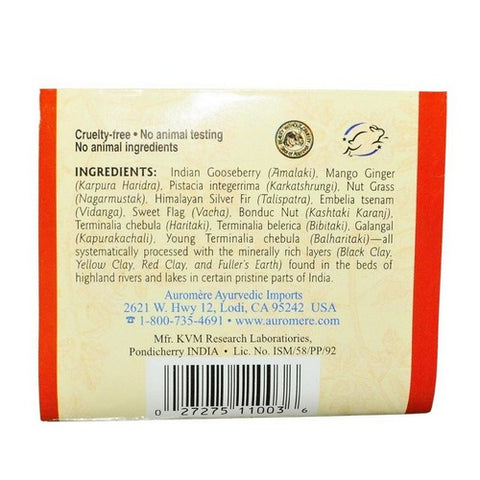 Auromere, Ayurvedic Herbomineral Mudbath Powder, 20 GMS