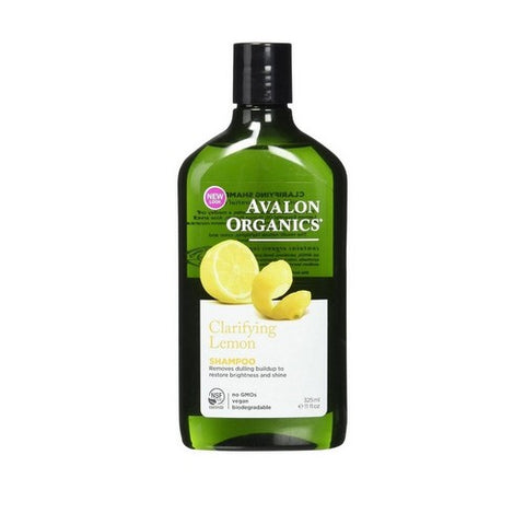 Avalon Organics, Clarifying Shampoo, Lemon 11 Oz