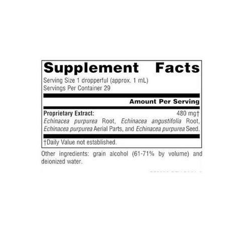 Planetary Herbals, Full Spectrum Echinacea, Liquid Extract 1 Fl Oz