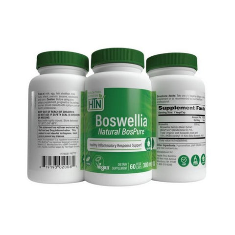 Health Thru Nutrition, Boswellia, 300 mg, 60 Veg  Caps