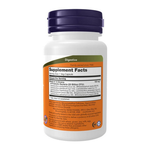 Now Foods, Probiotic-10 25 Billion, 30 Veg Caps