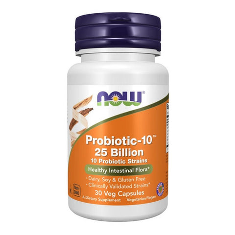 Now Foods, Probiotic-10 25 Billion, 30 Veg Caps