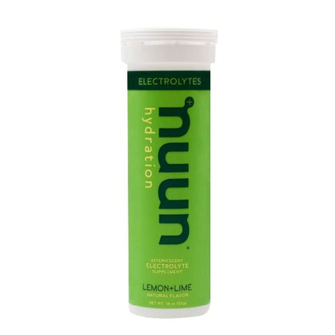 Nuun, Natural Electrolyte Enhanced, Lemon+Lime 10 Tabs