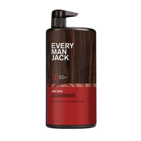 Every Man Jack, Body Wash, Cedarwood 33.8 Oz