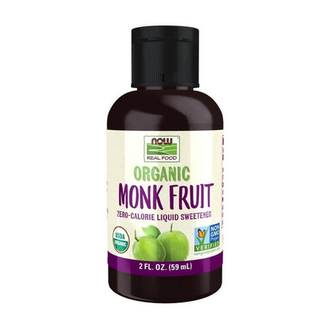 Now Foods, Organic Monk Fruit Zero Calorie Sweetener, 2 Oz