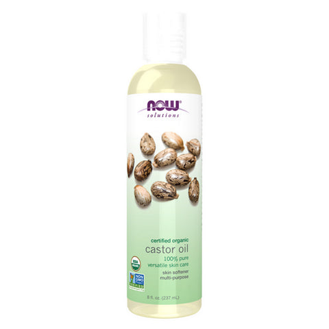 Now Foods, Organic Castor Oil, 8 Oz